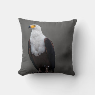 Adler Minimalistische selektive Farbfotografie Kissen