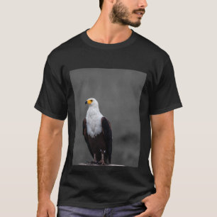 Adler Minimalistische selektive Farbfotografie T-Shirt