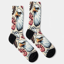 Adler Mit Augen, Lion-Hearted Chirurg Socken