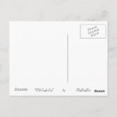 Adler-mit Augen Spitz Postkarte (Rückseite)