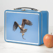 Adler mit Fisch Metall Lunch Box (Beispiel)
