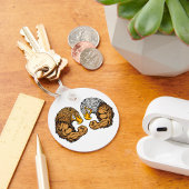 Adler mit Muskeln Schlüsselanhänger