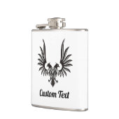 Adler mit zwei Heads Flask Flachmann (Links)