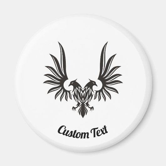 Adler mit zwei Heads Magnet (Vorne)