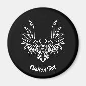 Adler mit zwei Heads Magnet (Vorne)