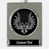 Adler mit zwei Köpfen Banner Ornament (Vorderseite)