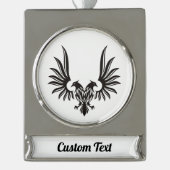 Adler mit zwei Köpfen Banner Ornament (Vorderseite)