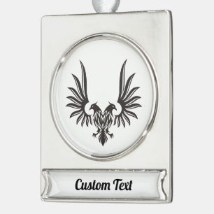 Adler mit zwei Köpfen Banner Ornament