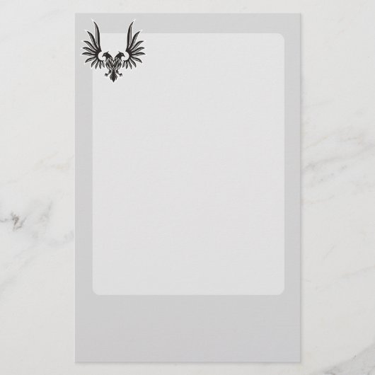Adler mit zwei Köpfen Briefpapier (Vorderseite)