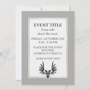 Adler mit zwei Köpfen Einladung