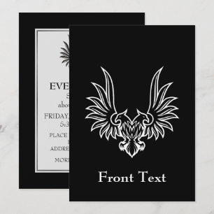 Adler mit zwei Köpfen Einladung