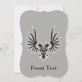 Adler mit zwei Köpfen Einladung (Vorderseite)