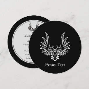 Adler mit zwei Köpfen Einladung