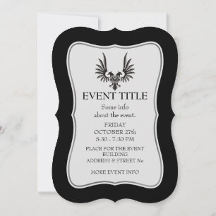 Adler mit zwei Köpfen Einladung