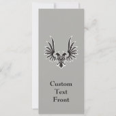 Adler mit zwei Köpfen Einladung (Vorderseite)