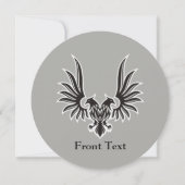 Adler mit zwei Köpfen Einladung (Vorderseite)