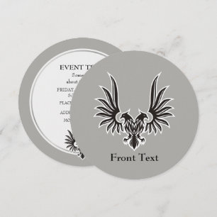 Adler mit zwei Köpfen Einladung