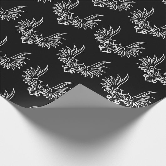 Adler mit zwei Köpfen Geschenkpapier (Ecke)