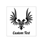 Adler mit zwei Köpfen Gummi Briefmarke Gummistempel (Prägung)