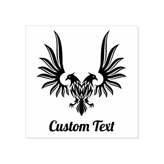 Adler mit zwei Köpfen Gummi Briefmarke Gummistempel (Prägung)