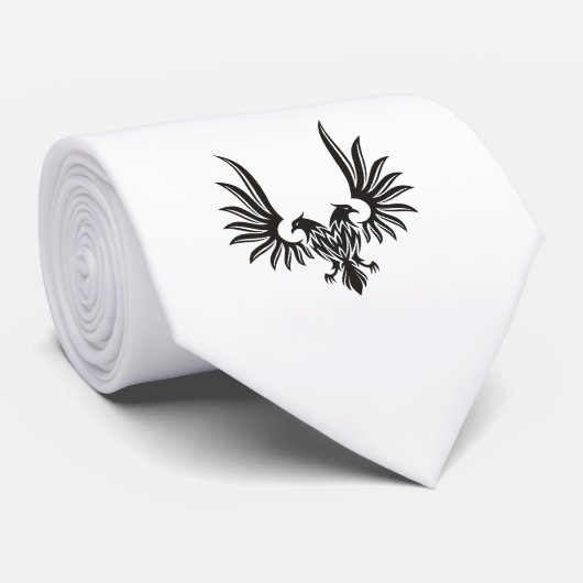 Adler mit zwei Köpfen Krawatte (Gerollt)