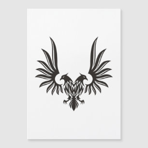 Adler mit zwei Köpfen Magnetkarte