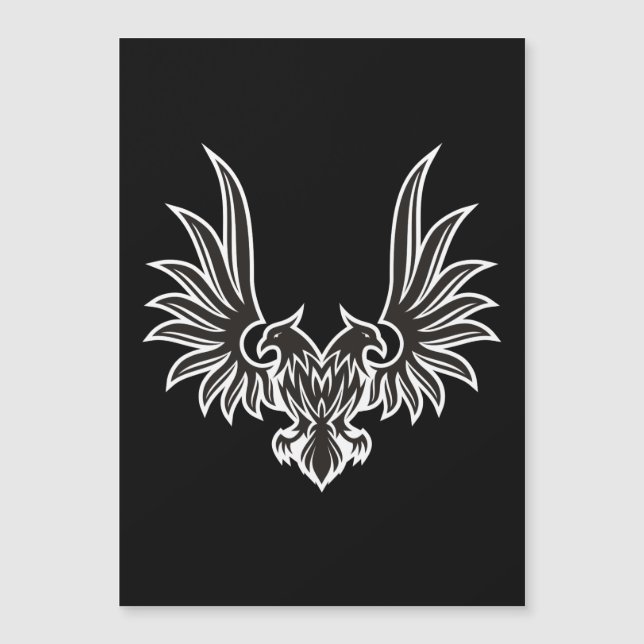 Adler mit zwei Köpfen Magnetkarte (Vorderseite)