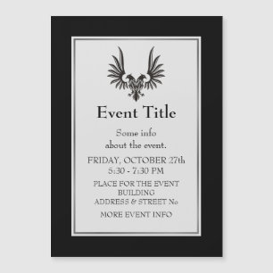 Adler mit zwei Köpfen Magnetkarte