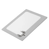 Adler mit zwei Köpfen Notizblock (angewinkelt)