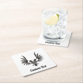 Adler mit zwei Köpfen Papier Untersetzer (Vor Ort)