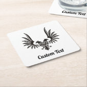 Adler mit zwei Köpfen Papier Untersetzer (angewinkelt)