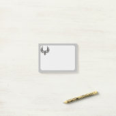 Adler mit zwei Köpfen Post-it Klebezettel (Auf Schreibtisch)