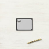 Adler mit zwei Köpfen Post-it Klebezettel (Auf Schreibtisch)