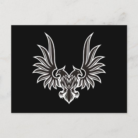 Adler mit zwei Köpfen Postkarte (Vorderseite)
