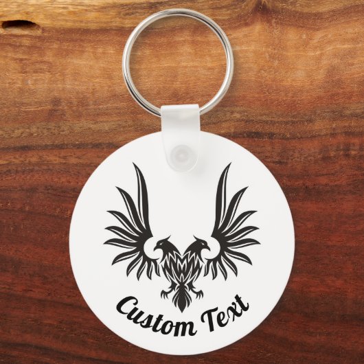 Adler mit zwei Köpfen Schlüsselanhänger (Vorderseite)