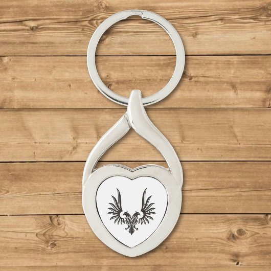 Adler mit zwei Köpfen Schlüsselanhänger