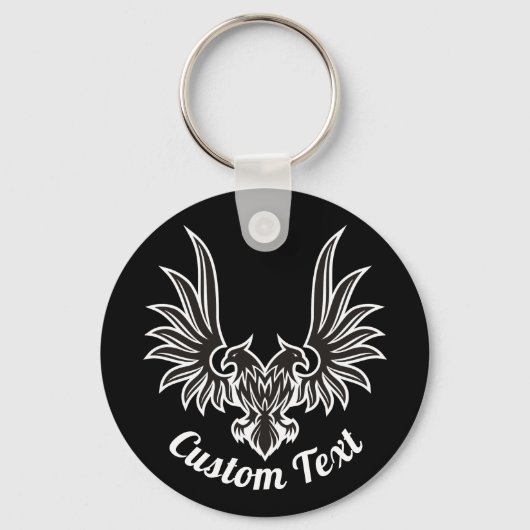 Adler mit zwei Köpfen Schlüsselanhänger (Vorderseite)