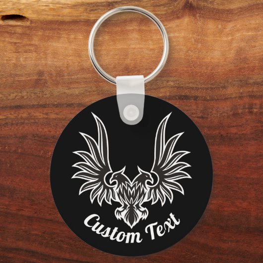 Adler mit zwei Köpfen Schlüsselanhänger (Vorderseite)