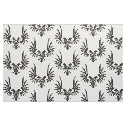 Adler mit zwei Köpfen Stoff (Fat Quarter (45,7 x 55,9 cm))