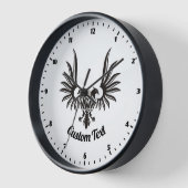 Adler mit zwei Köpfen Wall Uhr (Winkel)