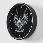 Adler mit zwei Köpfen Wall Uhr (Winkel)