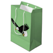 Adler Mittlere Geschenktüte (Rückseite Schrägansicht)