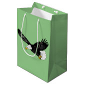 Adler Mittlere Geschenktüte (Vorderseite Schrägansicht)