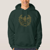 Adler-Mosaik-Emblem des Römischen Reiches Hoodie (Vorderseite)