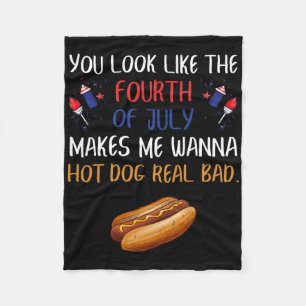 Adler-Mullet 4. Juli USA Amerikanische Flagge Meri Fleecedecke