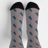 ADLER MUSTER SOCKEN (Oben)