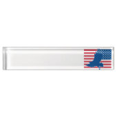 Adler Namensplakette (Vorderseite)