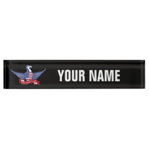 Adler Namensplakette