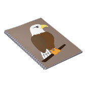 Adler Notizblock (Rechte Seite)