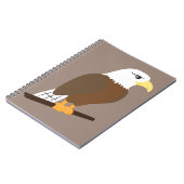 Adler Notizblock (Linke Seite)